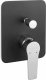 Bateria prysznicowa Ferro Ferro bateria natryskowa podtynkowa 2-funkcyjna ADORE BLACK/CHROME, czarny/chrom BDR7PBLC 1
