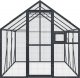 vidaXL vidaXL Woliera, antracytowa, 1,79x3x1,85 m, aluminium 3
