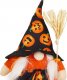 Springos Skrzat 20 cm ozdoba świąteczna krasnal na Halloween gnom pomarańczowo-czarny UNIWERSALNY 4