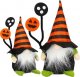 Springos Skrzat 20 cm ozdoba świąteczna krasnal na Halloween gnom z pomarańczowo-czarną czapeczką UNIWERSALNY 5