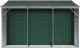 vidaXL vidaXL Szopa ogrodowa, zielona, 277x279x179 cm, stal galwanizowana 6