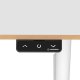 Ultradesk Biurko dla dzieci, elektycznie regulowany, 120X60 cm, 55-81 cm, PULSAR, biały, ULTRADESK 11