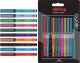 Rotring Rotring Fineliner-Feinfaserschreiber 0,4mm Fun Farben 4er Blister 4