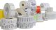 Zebra Wax Ribbon, 110mmx450m,1600; Economy Wax, 25mm core 1