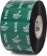 Zebra Resin Ribbon, 40mmx450m (1.57inx1476ft), 5095; High Performance, 25mm (1in) core, 6/box 4