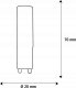 Segula SEGULA LED G9 Stift matt 3W 260LM 2.200K dimmbar 2