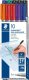 Staedtler STAEDTLER Universalstift Lumocolor F non-perm 10St,Faltschac 1