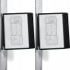 Durable DURABLE SichttafelwandhalterVarioMagnetWall 10 Sichtt. schw 1