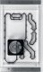 Stealkey Customs Stealkey Customs Lian Li O11D Mini Front MK2 D5  Distroplate - Acryl - weiß 2