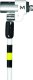 Linka zabezpieczająca Mobilis Mobilis Noble Wedge Slot Lock Rotating - Slim White 1