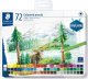 Staedtler "Design Journey" Metalowe etui z 72 kredkami 12