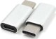 Adapter USB PremiumCord USB-C - MicroUSB Srebrny  (kur31-06) 1