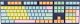 Ducky Ducky Cotton Candy PBT Double-Shot Keycap Set, US Layout 1