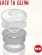 NUK Kubek do nauki picia Magic Cup 360°-krawędź do picia 230ml czerwony 2