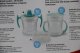 NUK NUK Trinkbecher Mini Cups Set 3in1 160ml ab 6 M. mint&türkis 1