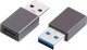 Adapter USB C-Tech C-TECH adaptér USB 3.2 Type-C na USB A (CF/AM) 1