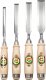 Kirschen Kirschen Firmer Chisel Set 4pcs 1181 SB in Display Box  1181000 3