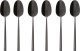 Sambonet Sambonet Rock PVD 6 Espresso Spoons Moka Nero Lucido 3