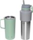 Asobu Asobu Twin Pack Bottle with Mug Mint, 0.9 L + 0.6 L 2