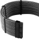CableMod CableMod C-Series PRO ModMesh 12VHPWR Cable Kit for Corsair RM, RMi, RMx (Black Label) - carbon 3