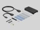 Kontroler Delock DeLOCK PCIe x4 K 1x in NVM M.2 Key M - with heat sink + RGB LED 3