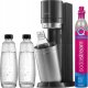 Saturator Sodastream Duo + 3 butelki + gaz Czarny 1