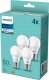 Philips Philips LED Lamp E27 4-Pack 60W 4000K 1