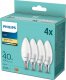Philips Philips LED Lamp E14 4-pack candle     40W 2700K 1
