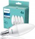 Philips Philips LED Lamp E14 4-Pack candle     40W 4000K 2
