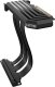 Hyte PCIE40 4.0 Luxury Riser Cable, 20cm, Pitch Black 1