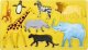 Starpak SZABLON ANIMALS 225X130 2SZT STK PBH 12/144 1