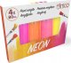 Artico Artico - Zestaw farb neonowych akrylowych w tubkach 80 ml 4 kolory (Zestaw 2) 1