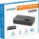 Manhattan MANHATTAN 4K@60Hz 2-Port HDMI-Splitter mit Downscaling 18G 9