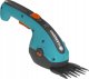 Gardena GARDENA Cordless Grass Shears ClassicCut Li, 3.6 volts, set with shrub blade (turquoise/black, Li-ion battery 2.5 Ah) 4