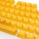 Ducky Ducky PBT Double-Shot Keycap Set Yellow - DE Layout 1