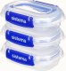 Sistema sistema Pojemniki do przechowywania zestaw KLIP IT PLUS 3 x 180 ml niebieski 3