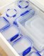 Sistema sistema Frischhaltedosen Set KLIP IT PLUS 3 x 400 ml blau 6