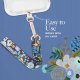 Rifle Paper Rifle Paper Phone Wristlet - Uniwersalna smyczka do telefonu (Garden Party Blue) 6