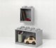Room Copenhagen Room Copenhagen LEGO Regal Brick Shelf 8+4, Set 41171740 (light grey, 2 shelves) 2