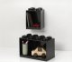 Room Copenhagen Room Copenhagen LEGO Regal Brick Shelf 8+4, Set 41171733 (black, 2 shelves) 4