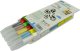 Malinos Malinos Airbrush Stifte Magic Butterfly 5Farben+Schablone 5+ 2