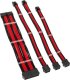 Kolink Kolink Core Standard Braided Cable Extension Kit - Jet Black/Racing Red 2