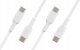 Kabel USB Belkin USB-C - USB-C 1 m Biały (CAB003BT1MWH2PK) 1