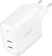 Ładowarka LogiLink Logilink Steckdosenadapter, 2x USB-C, GaN, 40W 1