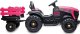 Jamara Jamara Ride-on Traktor Super Load mit Anhänger 12V pink 4