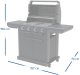 Campingaz Onyx 4 S Grill ogrodowy gazowy 15.9 kW 72 cm x 46 cm 4