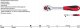 Gedore GEDORE red 2K Reversible Ratchet 1/4 5
