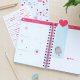 Pusheen Planner tygodniowy 2023/2024 z kolekcji Purrfect Love (14.8 x 21 cm) 4
