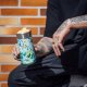 Quokka Kubek termiczny Boost Coffee Tumbler z zaparzaczem 400 ml (Blue Peonies) 2