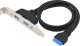HUB USB Conceptronic CONCEPTRONIC Slotblech 19 Pin Dual 2x USB-A 3.0 Ports     sw 1